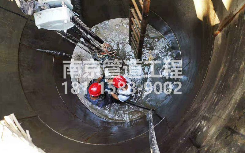 242大庄污水池清理