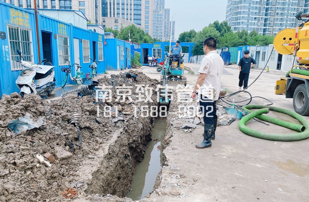 329大庄管道置换开挖