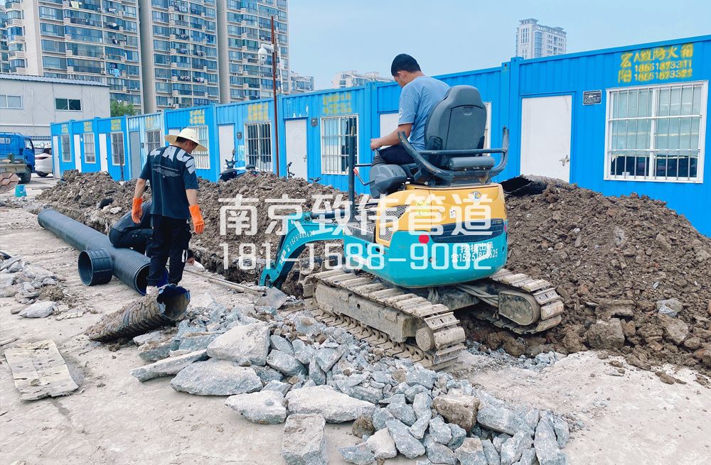 328大庄开挖置换管道